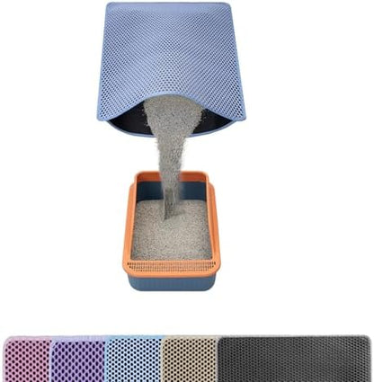 Cat Litter Mat Litter Catcher Mat 32"x22" by USHARP