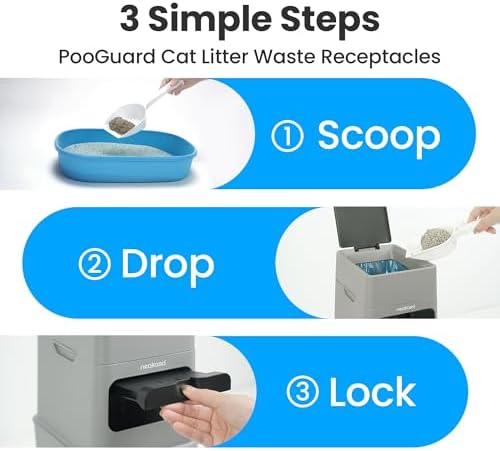 Neakasa PooGuard Litter Disposal Bin, 9.2L Trash Can - Image 6