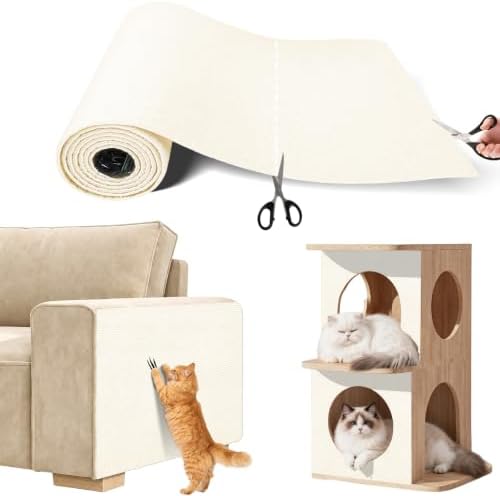 Anti Cat Scratch Furniture Protector, Couch Protector from Cat Claws by SEPAZON