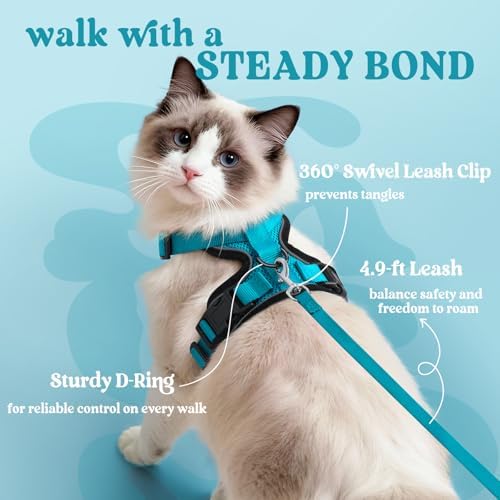 rabbitgoo Cat Harness and Leash Set, Escape Proof Vest - Image 5