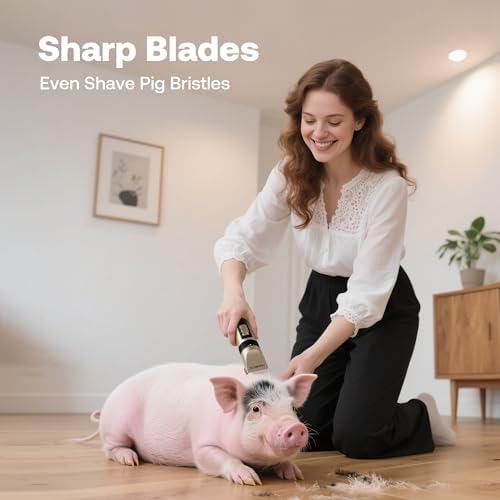 HEAPETS Dog Grooming Clippers, Low Noise, Electric Quiet, Adjustable Clipper - Image 2