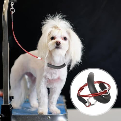 Dog Bathing Tether Abs, Foam Cotton, Stainless Steel, Adjustable - Image 2