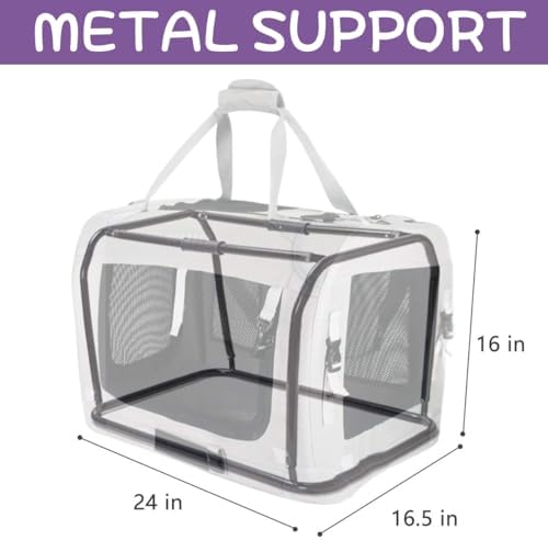 Extra Large Cat Carrier Soft Sided, Portable Small Dog Carrier - Image 2