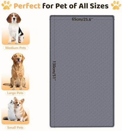 Silicone Dog Bed Mat 51"x 25.6" Crate Mat - Image 4