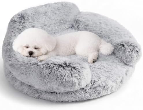 EHEYCIGA 23" Calming Donut Dog Bed by EHEYCIGA