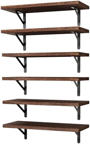YGEOMER 16.5 Inch Floating Shelves by YGEOMER