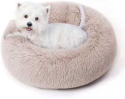Calming Round Dog Bed & Cat Bed by SunstyleHome