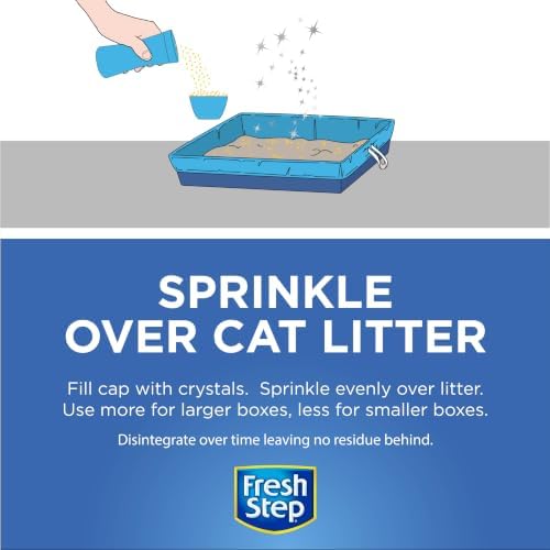 Fresh Step Cat Litter Crystals Deodorizer, Summer Breeze, 15 Oz - Image 7