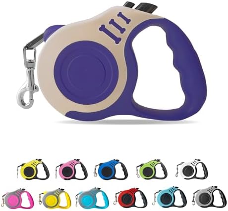 Retractable Dog Leash Automatic Telescopic Tractor Dog Tape by LIEVUIKEN