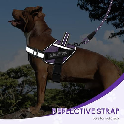 Service Dog Vest Harness and Leash Set, Animire in Training Dog Harness - Image 5