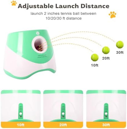 Automatic Ball Launcher for Dogs Indoor Thrower Fetch Machine - Image 3