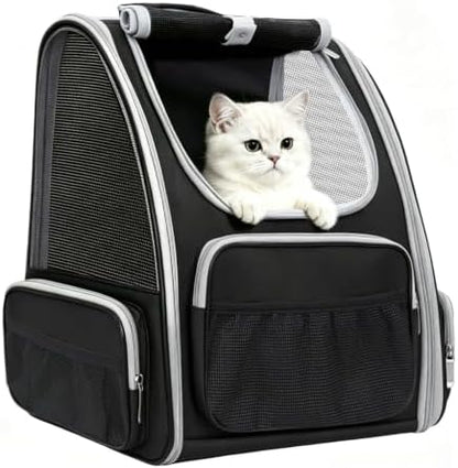 Cat Backpack Carrier Breathable Pet Travel Bag by BEIKOTT