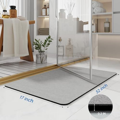 Bath Rugs 32x17-Diatomaceous Earth Stone Bath Mats - Image 2