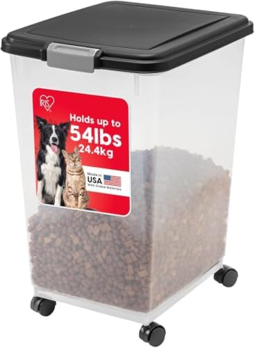 IRIS USA Dog Food Storage Container, Made in USA by IRISUSA