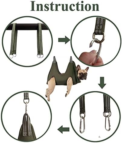 Kkiimatt 10 in 1 Dog Grooming Hammock Harness - Image 5