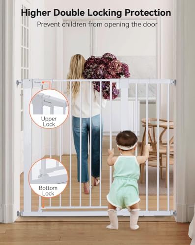 COMOMY 36" Extra Tall Baby Gate - Image 3