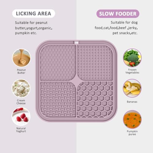 ChefAide 2 Pack Lick Mat for Dogs, Cats & Puppies - Image 3