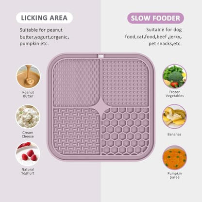 ChefAide 2 Pack Lick Mat for Dogs, Cats & Puppies - Image 3