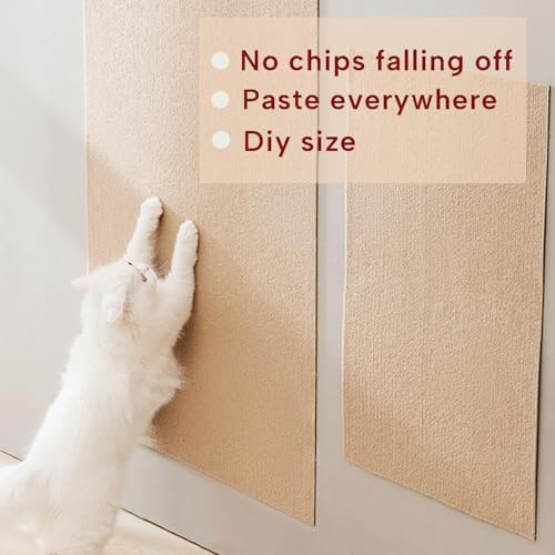 KEYIDE Couch Cat Scratch Protector 79 x 16 Cat Scratcher Wall Climbing from Cat - Image 4