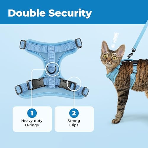 Voyager Escape-Proof Step-in Cat Harness & Leash - Image 5