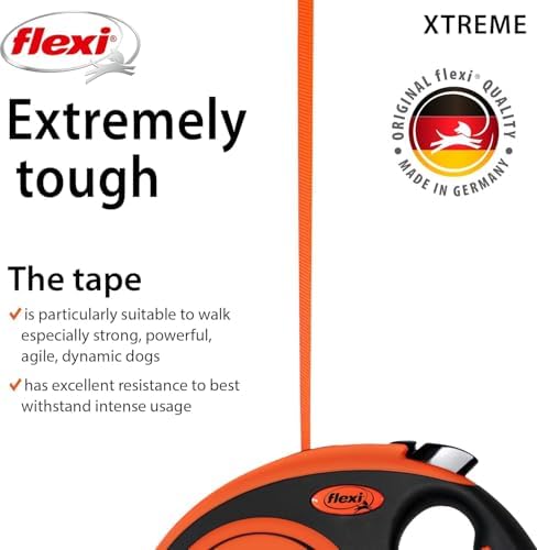 FLEXI® Xtreme Tape Retractable Dog Leash, 16 ft - Image 3