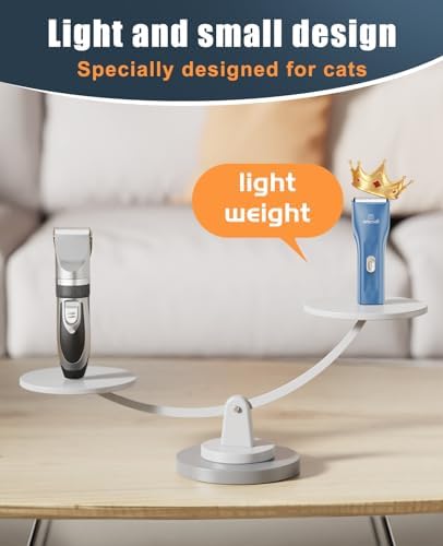 oneisall Pet Clippers for Cat Matted Hair, Quiet Pet Shaver for Cats - Image 7
