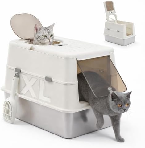 MUTTROS Stainless Steel Cat Litter Box by MUTTROS
