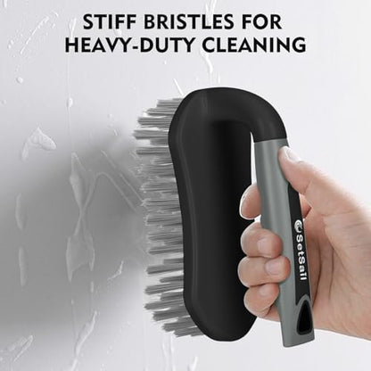 SetSail Scrub Brush, Stiff Bristle Cleaning Scrubber, 2 Pack - Image 5