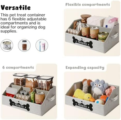 Dog Treat Container, Dogs Storage Organizer - Image 4