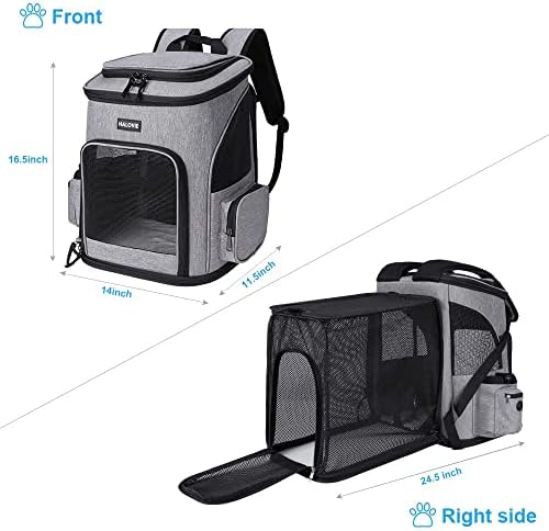 HALOVIE Pet Carrier Backpack Expandable - Image 6