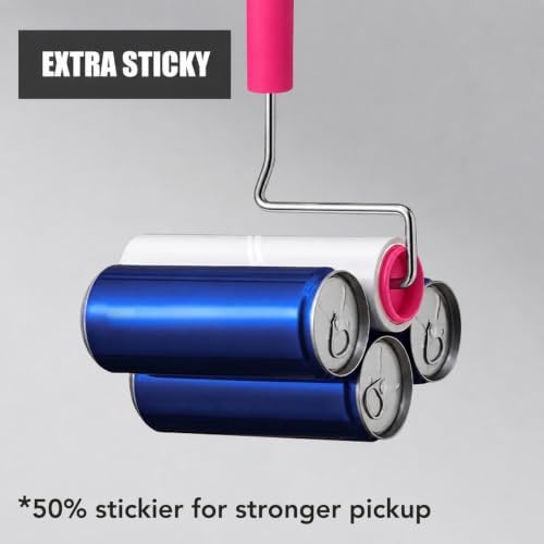 Extra Sticky Large Surface Lint Roller, 6.3''Wide Roller - Image 3