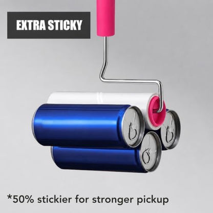Extra Sticky Large Surface Lint Roller, 6.3''Wide Roller - Image 3