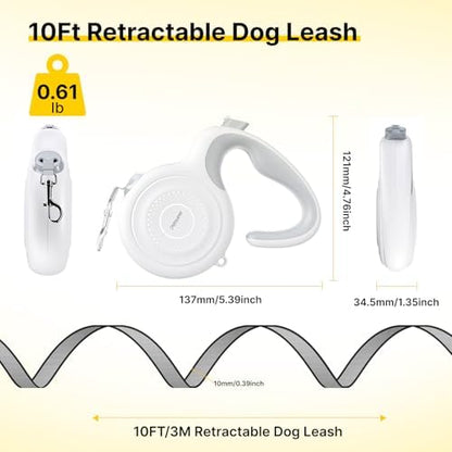 10Ft Auto-Brake Retractable Dog Leash - Image 5