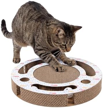Kitty City Fish Corrugate Cat Scratcher by KittyCity