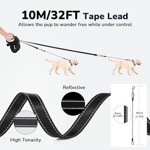 Pecute 32ft Retractable Dog Leash - Image 3