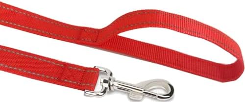 Reflective Dog Leash 4FT Long, 5/8 Inch Wide, - Image 3
