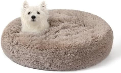 NOYAL Calming Donut Dog Bed, Hooded Cave by Noyal