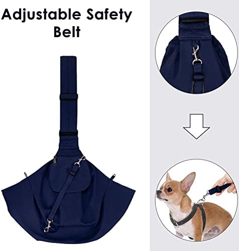 Lukovee Pet Sling, Puppy Small Pet Cat Carrier - Image 3