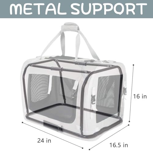 Extra Large Cat Carrier Soft Sided, Portable Small Dog Carrier - Image 2
