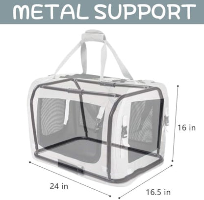Extra Large Cat Carrier Soft Sided, Portable Small Dog Carrier - Image 2