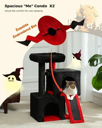 PAWZ Road 30" Cat Tree, Gothic Cat Tower - Image 2