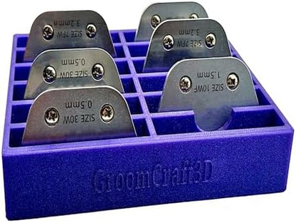 Clipper Blade Storage Tray, Holds 12 Wide Blades - Image 3