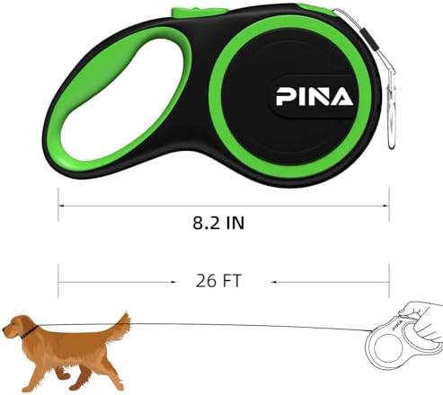 PINA Retractable Dog Leash, 26ft Dog Leash - Image 6