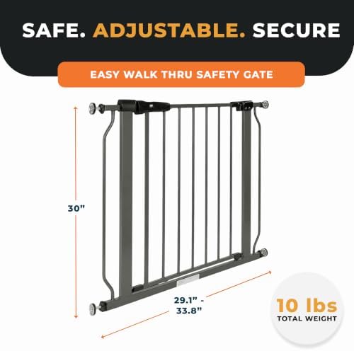 BalanceFrom Easy Walk-Thru Safety Gate - Image 3