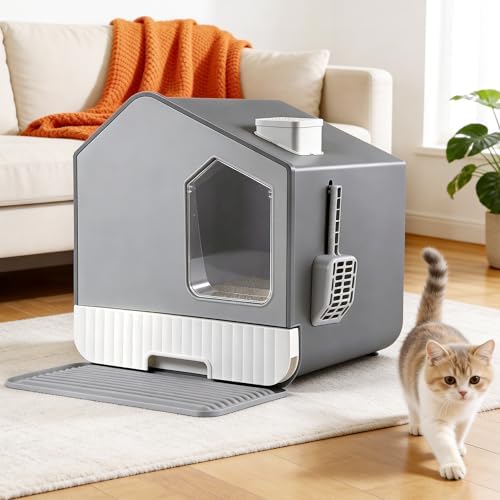 Extra Large Enclosed Cat Litter Box - Image 2