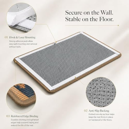 Art Sisal Cat Scratcher Mat, Cat Wall Scratchers - Image 6