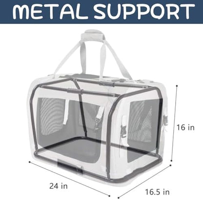 Extra Large Cat Carrier Soft Sided, Portable Small Dog Carrier - Image 2