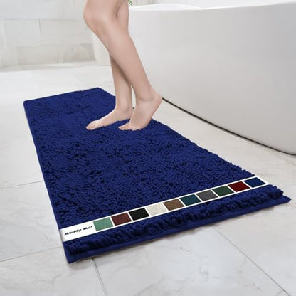Muddy Mat® | Chenille Bathroom Rugs Quick Dry Microfiber Mats Non Slip Washable by MuddyMat%C2%AE