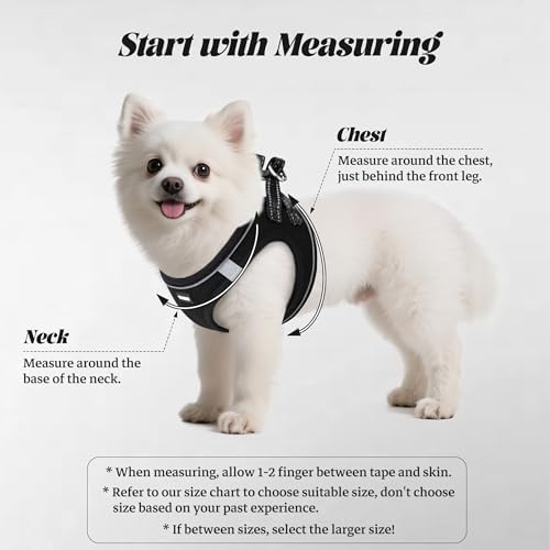 YIMEIS Dog Harness and Leash Set, No Pull Soft Mesh Pet Harness, Reflective - Image 2
