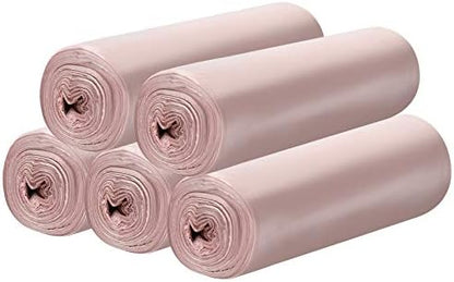 5 Rolls Small Trash Garbage Bags, 4 Gallon 200 Counts by Yourlifelittleassistant